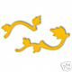 Ivy Border, Medium Yellow Sizzix