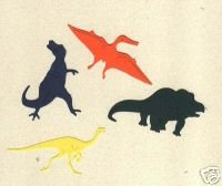 Dinosaur die cuts pterodactyl tyrannosaurus gallmimus protoceratops Sizzix Sizzlit