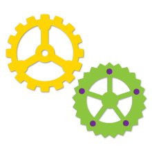Gears Ellision Sizzix Thin Cuts