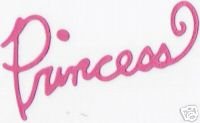 phrase, Princess, Ellision Sizzix Thin Cut