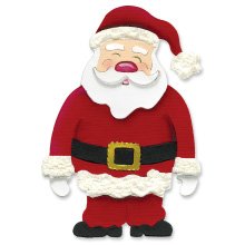 Santa Claus full body Christmas Ellison Sizzix Large Red Die