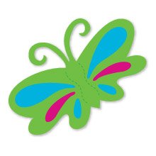 Butterfly #3 die cuts Sizzix Sizzlits #654518