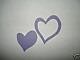 Double Heart die cuts Small Green Siizzix #38-0263