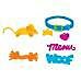 Pet Set woof toy collar dog cat die cuts Sizzix Sizzlits #38-8028