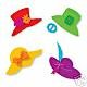 Hat Set die cuts Sizzix Sizzlits #38-8017