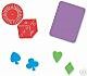 Game Set die cuts card dice die Sizzix Sizzlits #38-9695