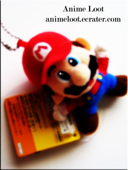Super Mario Bros. Mario Plush Keychain