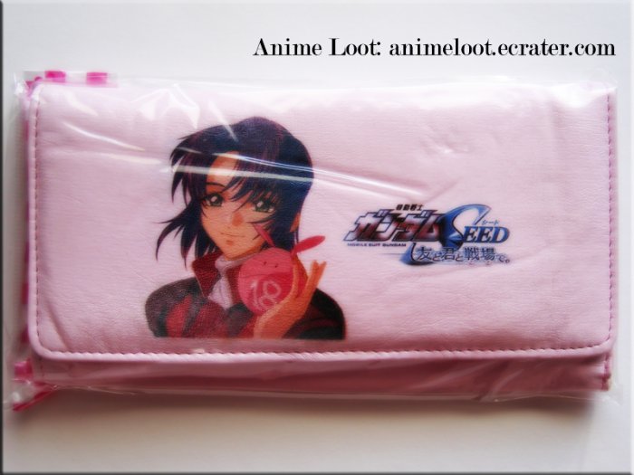 Gundam Seed Athrun Pink Long Wallet