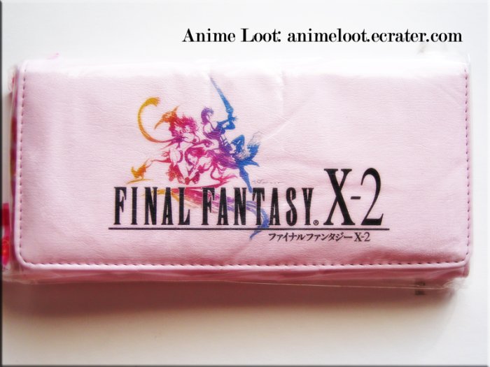 Final Fantasy X-2 Long Pink Wallet
