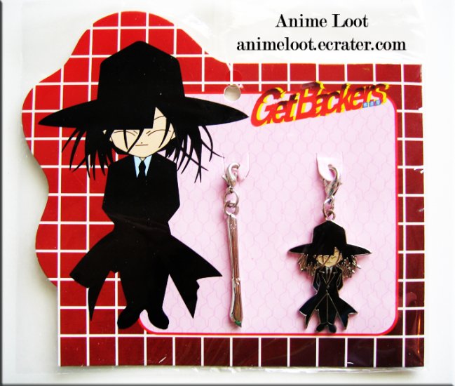 Get Backers Akabane Chibi Fastener Set