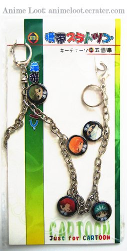 Prince of Tennis Chain Belt Strap Style 1: Chibi with Circular Charms