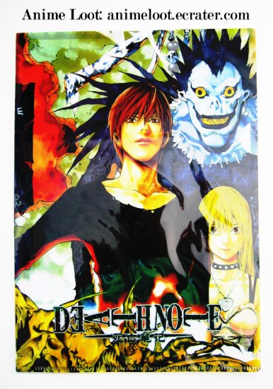 Death Note Clear File Style 2: Raito/ Light, Ryuk, and Misa