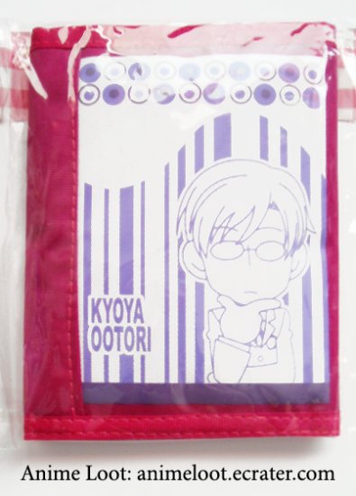 Ouran High School Host Club Magenta Kyoya Wallet