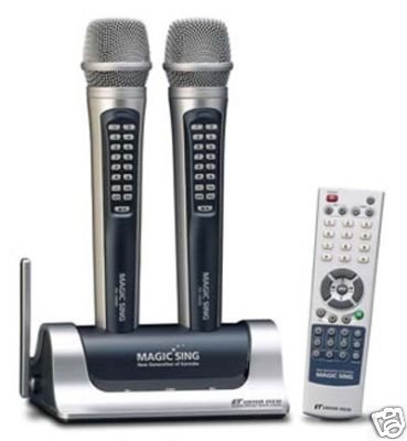 MAGIC MIC WIRELESS KARAOKE WITH HINDI SONGS EG18000
