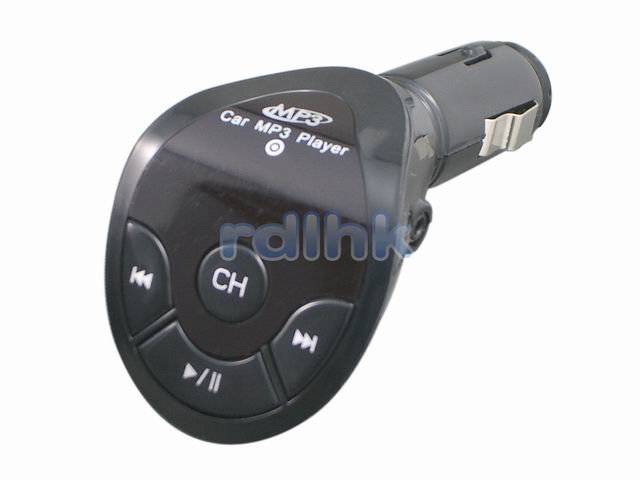 BLACK 205 CHANNELS FM TRANSMITTER FOR IPOD/USB FLASH DRIVE (RDL-ES-1886)