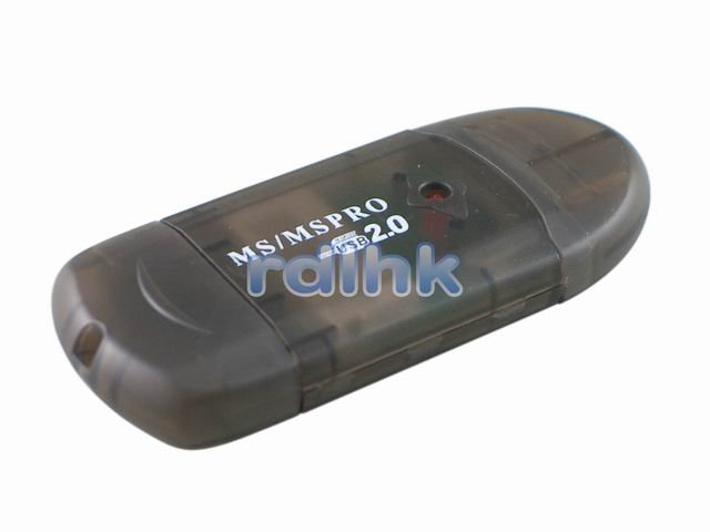 BROWN USB 2.0 CARD READER FOR MS/MS PRO