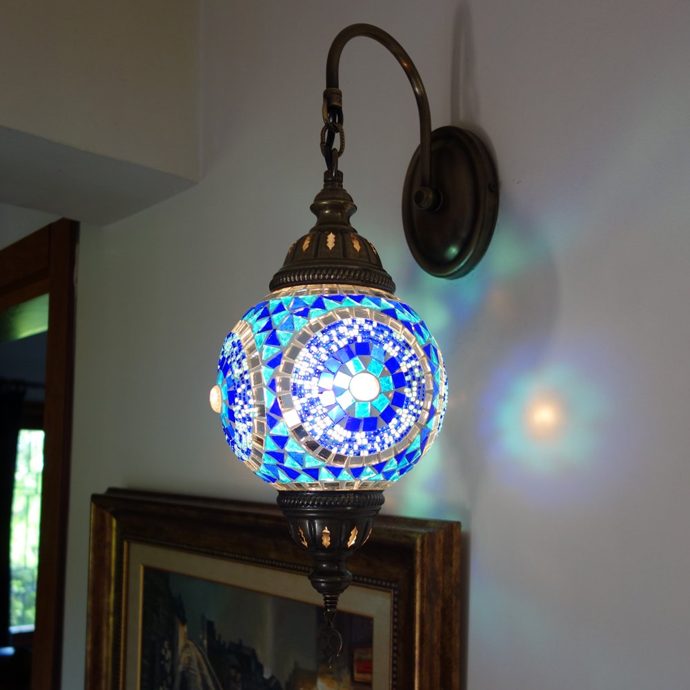 Mosaic Wall Sconce