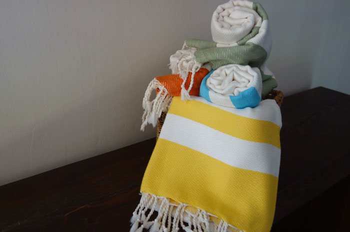 Turkish Towel/Peshtemal orange