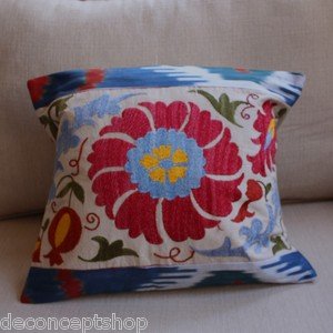 Suzani & Ikat Pillowcover