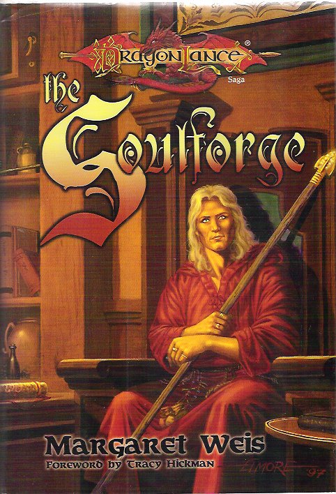 MARGARET WEIS - The Soulforge 1st/1st HBDJ Dragonlance