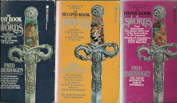 FRED SABERHAGEN - The 1st, 2nd & 3rd Books of Swords PB