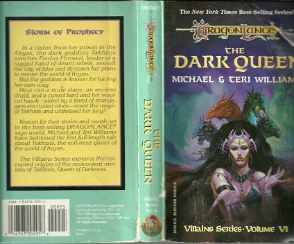 DRAGONLANCE - The Dark Queen - Villains Book 6 PB