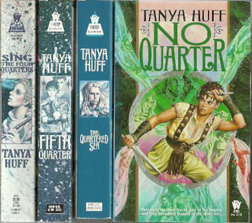 TANYA HUFF - The Quarters Quadrilogy - 4PBs