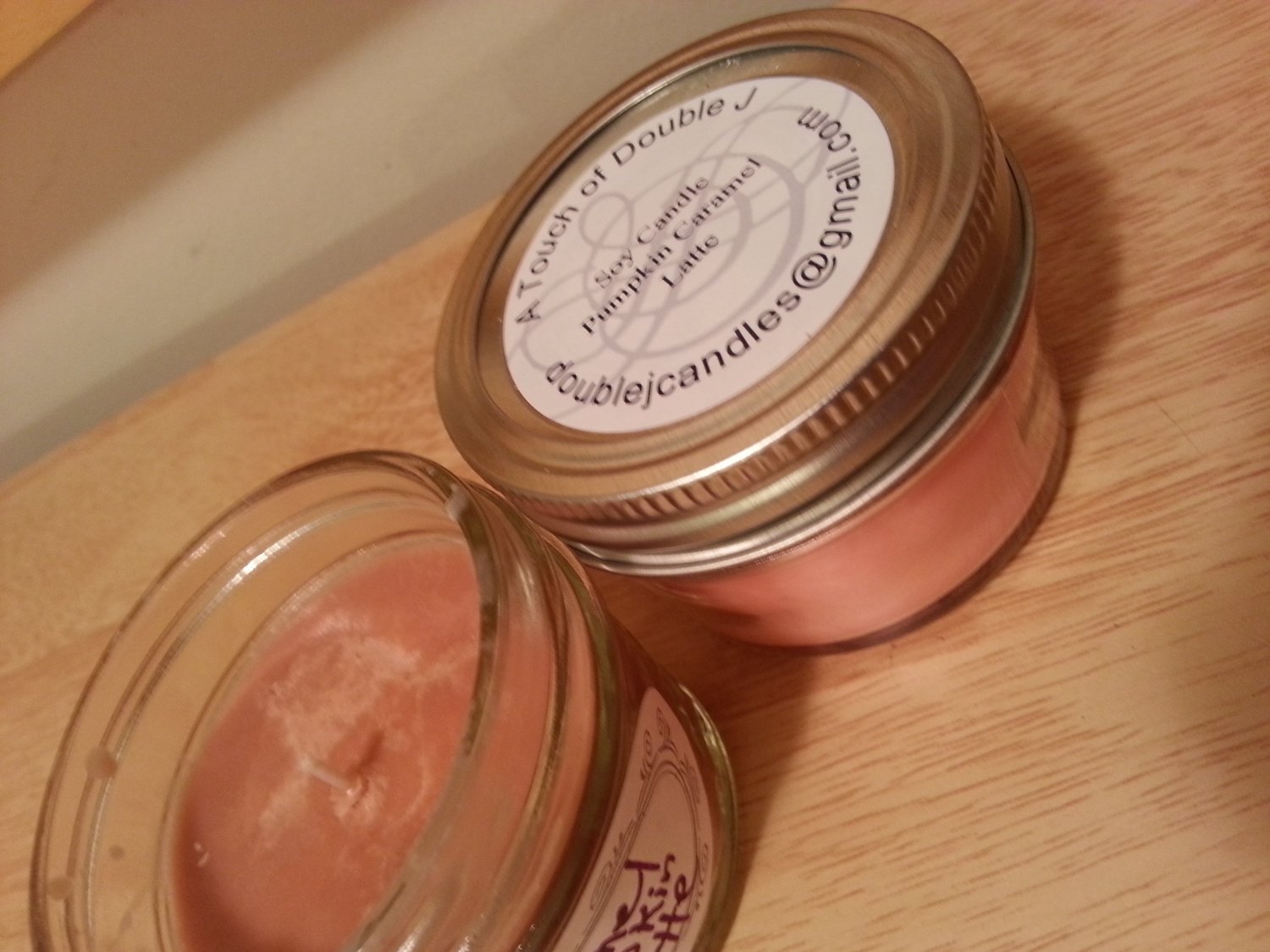 Pumpkin Caramel Latte 4oz Soy Candle