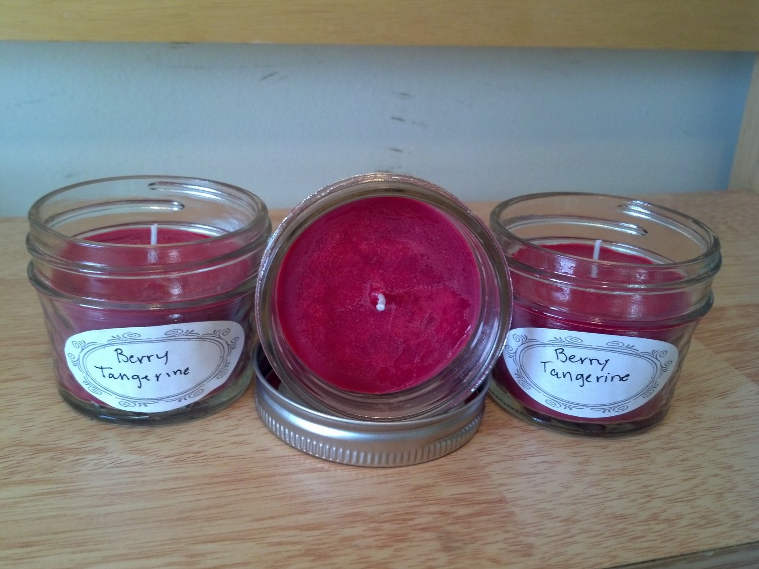 Berry Tangerine 4oz Soy Candle
