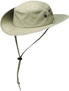 Solarweave-CoolMax UPF/SPF 50+ Sun UV Block Boonie/Outback Bush Hat-KHAKI Tan-XL