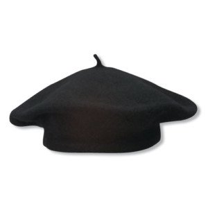 SCALA Global Trends Traditional Wool Beret-1 Size-Black