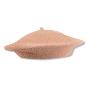 SCALA Global Trends Traditional Wool Beret-Camel Tan