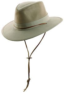 Summer Sun Shade Wide Brim-Bush/Boonie/Outback/Safari-Ventilation Hat-Tan-MEDIUM