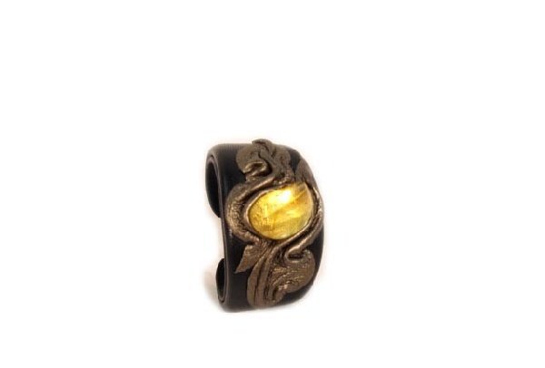 Exclusive Genuine Leather - Baltic Amber Bracelet FREE DELIVERY