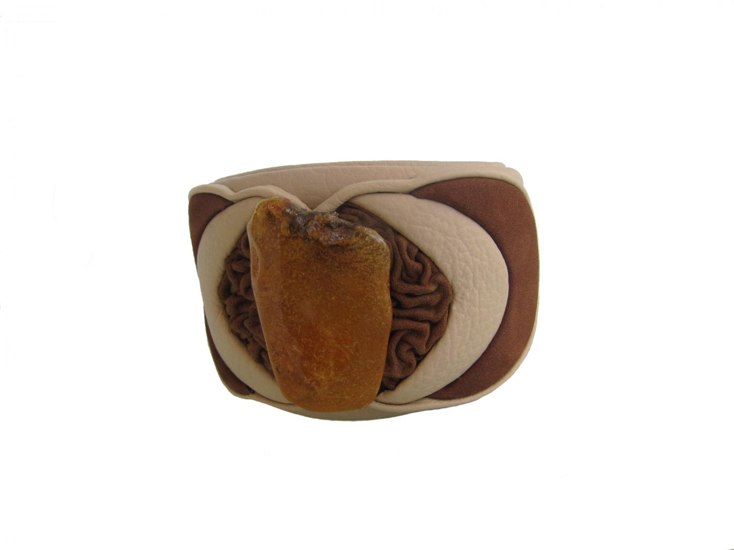 Exclusive Genuine Leather - Baltic Amber Bracelet FREE DELIVERY