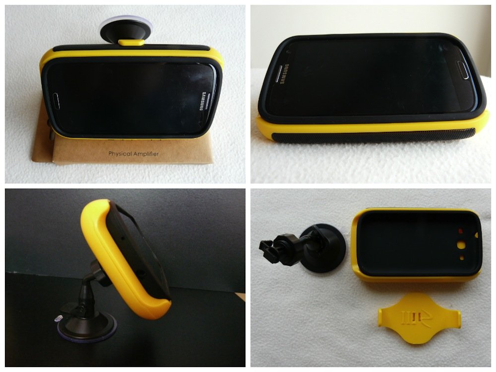 PHYSICAL SOUND AMPLIFIER SAMSUNG GALAXY S3 PROTECTIVE CASE