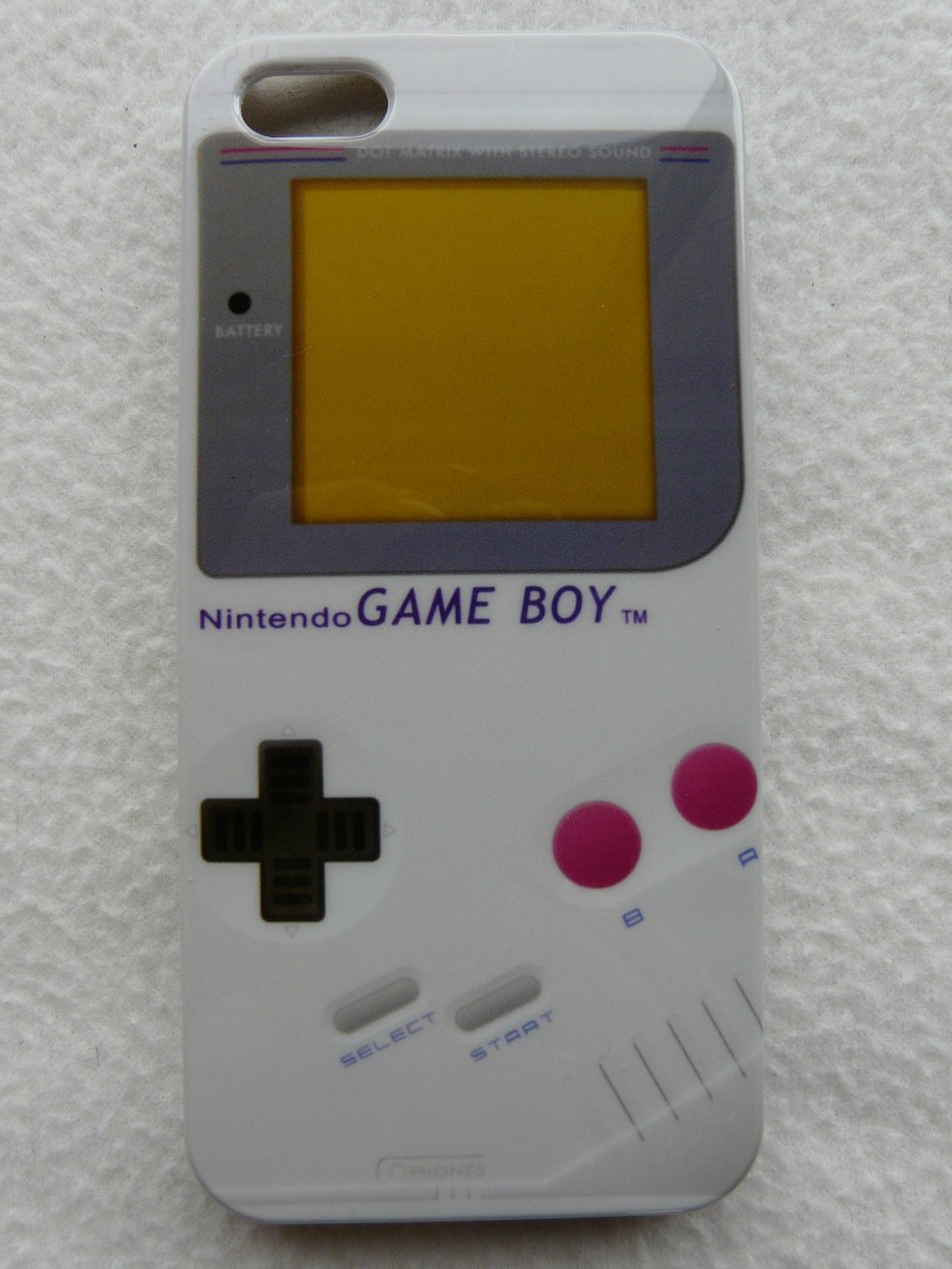 IPHONE5 HARD COVER CASE GLOSSY GAMEBOY