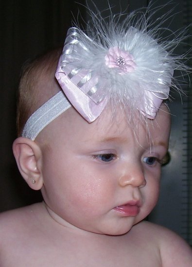 Boutique Baby Bow ~Maribou~