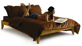 Winchester king size platform bed