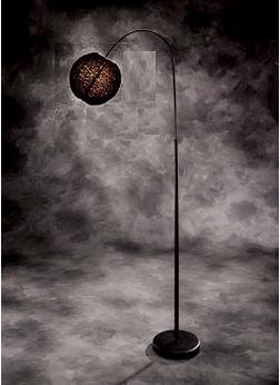 Black Spector Floor Lamp