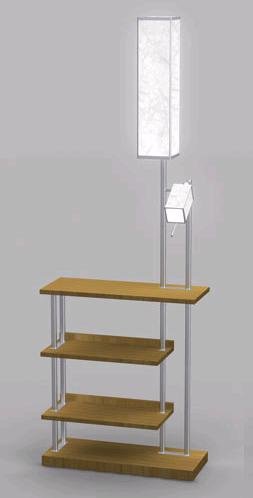 Natural Bridge Floor Lamp