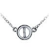 Platinum Bezel Solitaire Pendant Setting