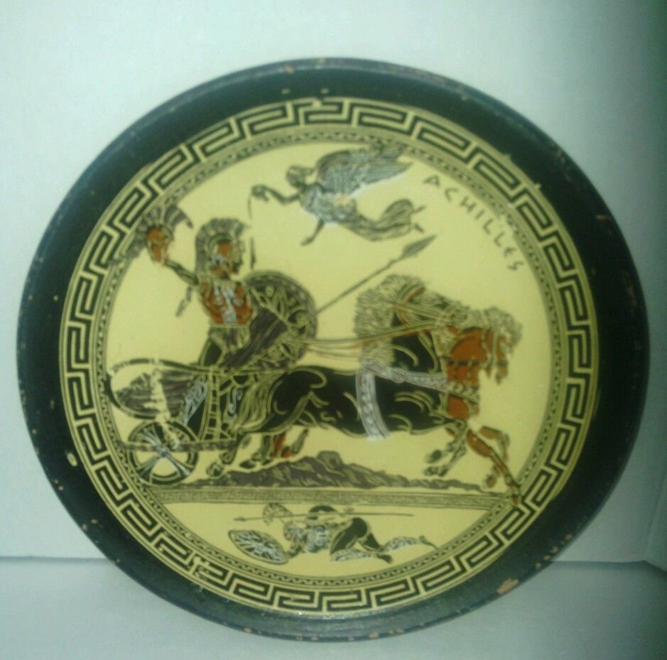 GC**HANDMADE PLATE FROM GREECE