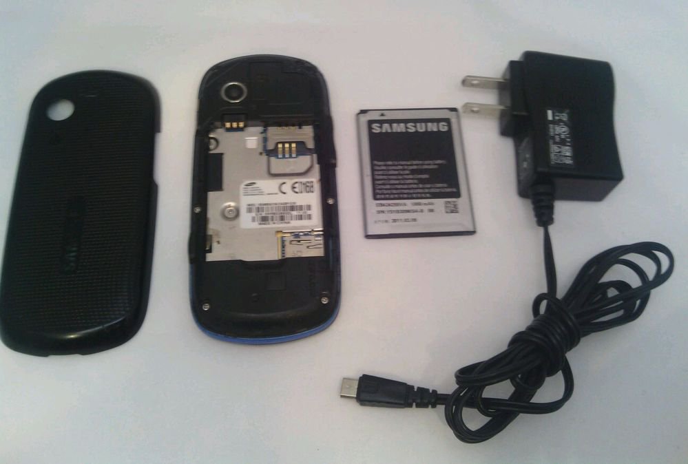 SAMSUNG SGH T479 GRAVITY 3**GSM**BLUE T-MOBILE CELL PHONE*PASSWORD LOCKED**AS IS