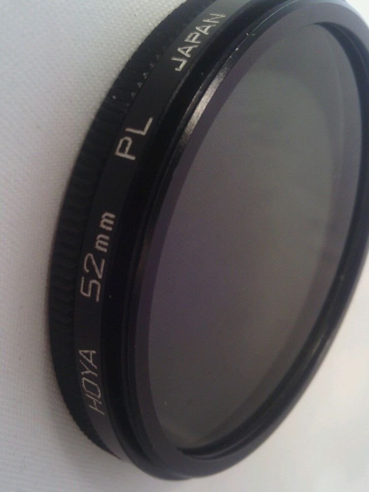 LN**HOYA 52mm PL**POLARIZING CIRCULAR POLARIZER