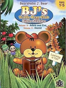 ACC**BJ's Teddy Bear Club and Bible Stories: Volume 3 & 4 (DVD, 2006)