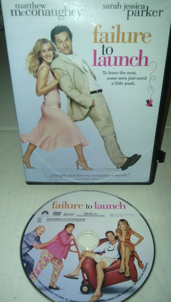 GWC**FAILURE TO LAUNCH (DVD, 2006) SPECIAL COLLECTOR'S EDITION** WIDESCREEN