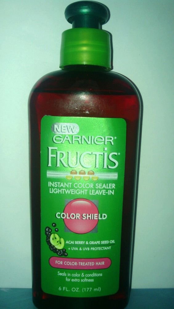 NEW**GARNIER COLOR SHIELD SEALER**6 OZ**.ACAI BERRY**ANTIOXIDANT** LIGHTWEIGHT