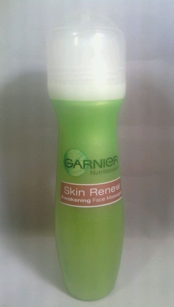 NWOB**GARNIER NUTRITIONISTE SKIN RENEW FACE MASSAGER*1.7 OZ*99.99% OIL FREE*