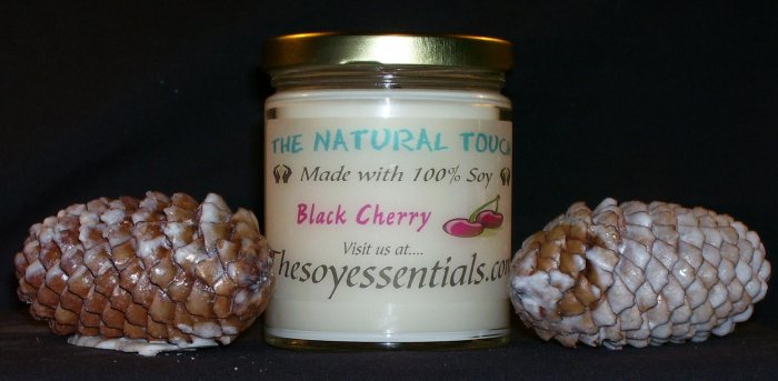 9 oz Soy Candle - Black Cherry